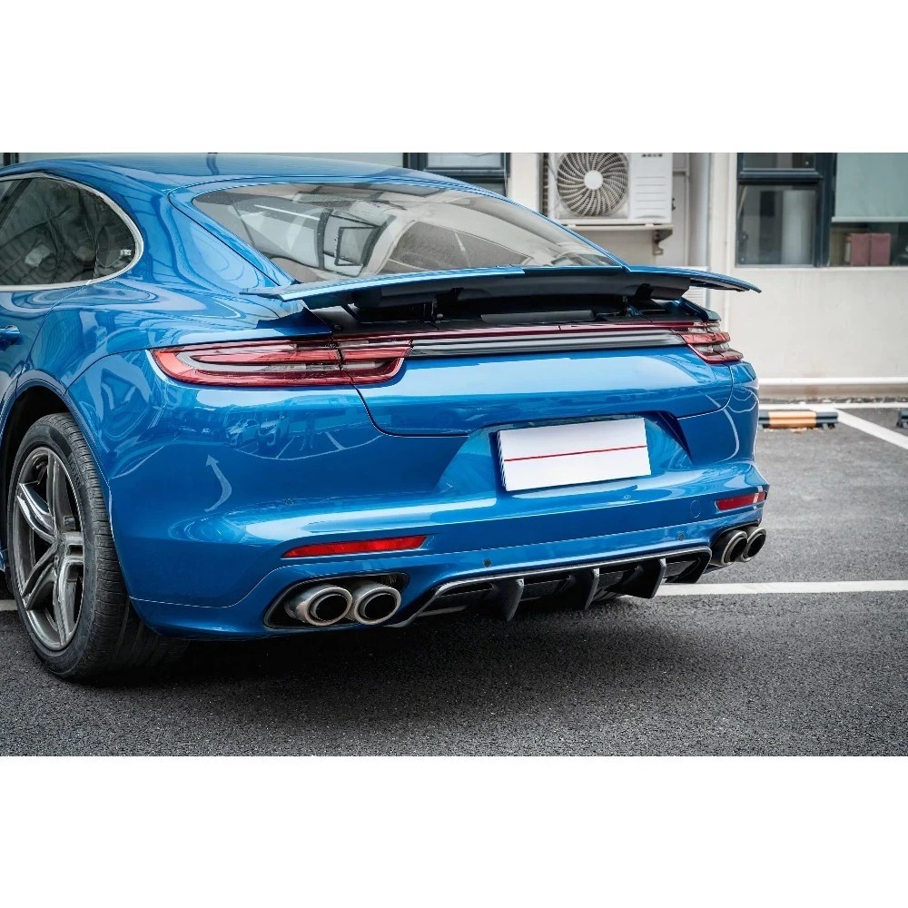 New for for 971 GTS Sport Design Bolt-On Exterior Upgrade Kit with Bumper Rear Lip Blade Trim Panel and Screws